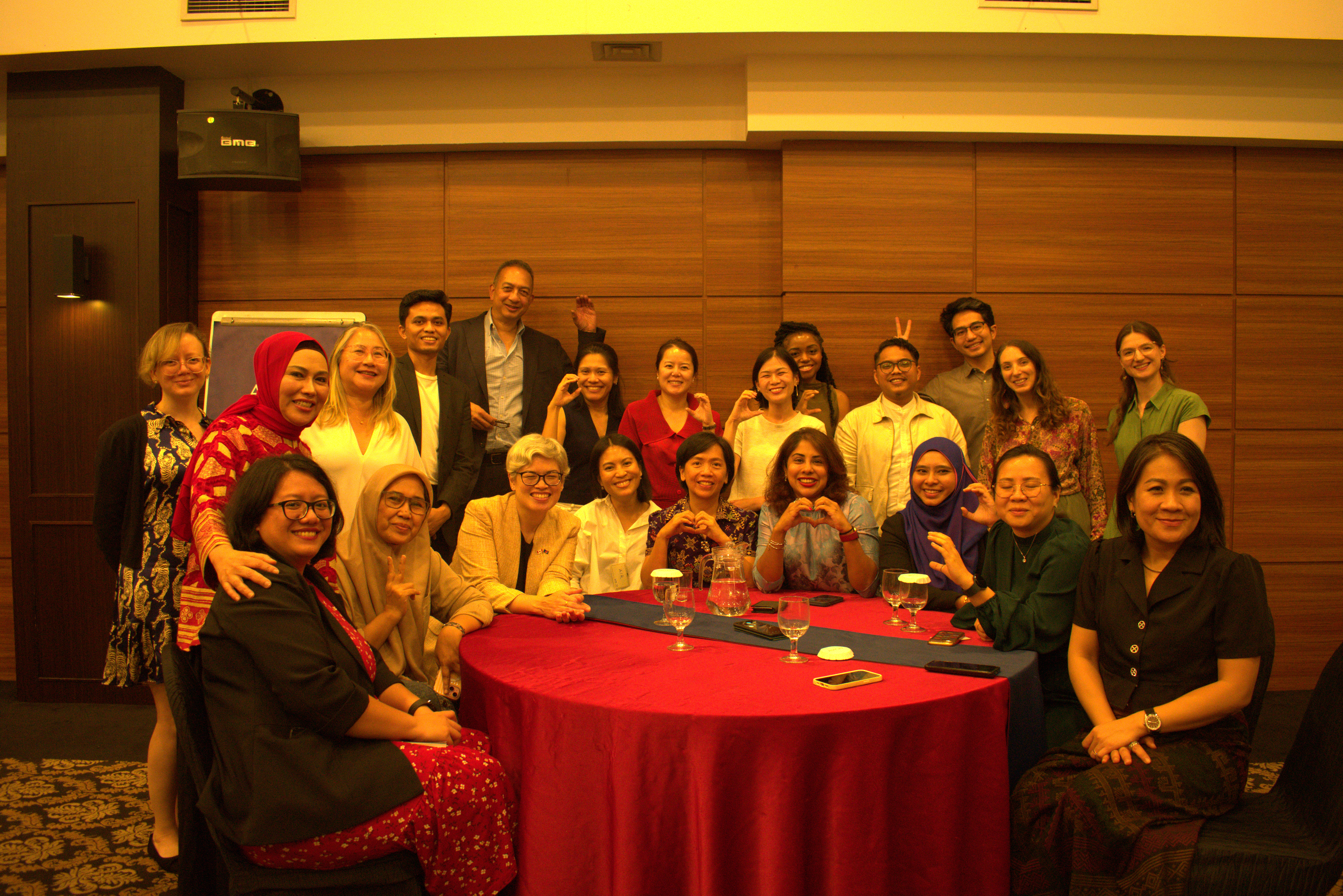 A group photo of participant from the women political leadership programme