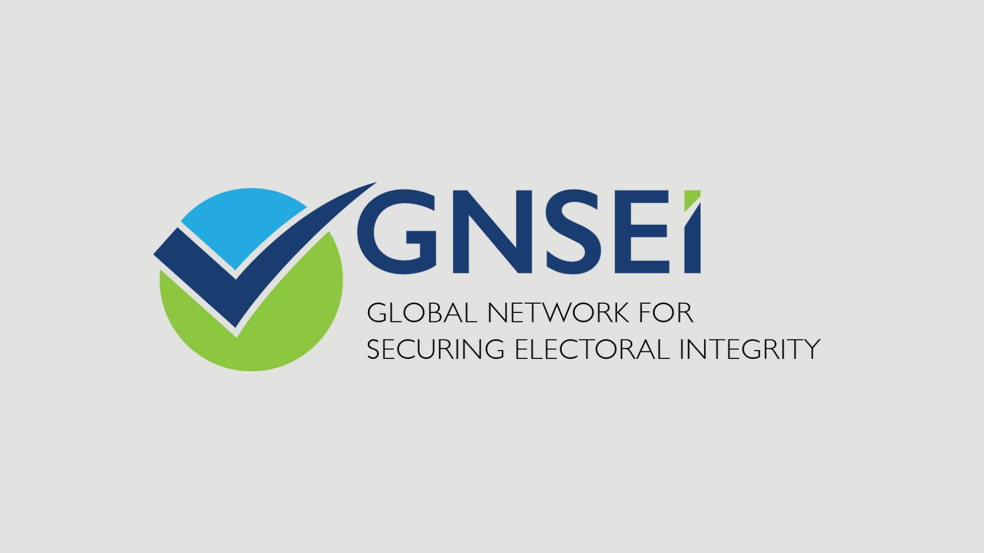 the GNSEI logo on a grey background