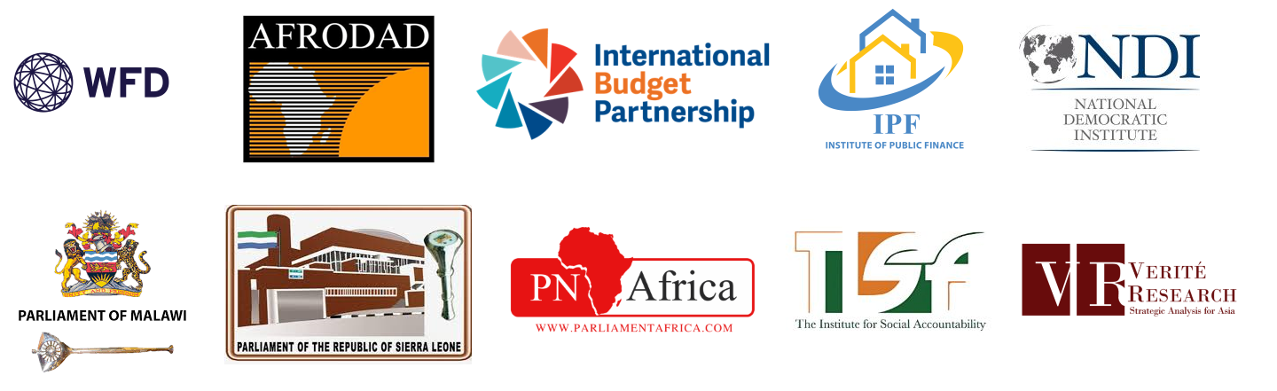 WFD AFRODAD IBP IPF NDI Parliaments of Malaw and Sierra Leone PN Africa TISA and VR Logos